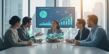 Professionals discussing future employer benefits trends for 2026