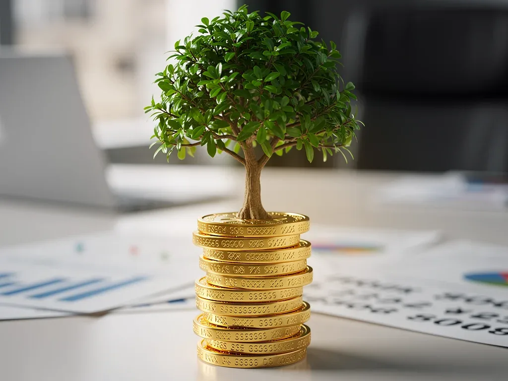 Growth of retirement savings through strategic 401(k) contributions