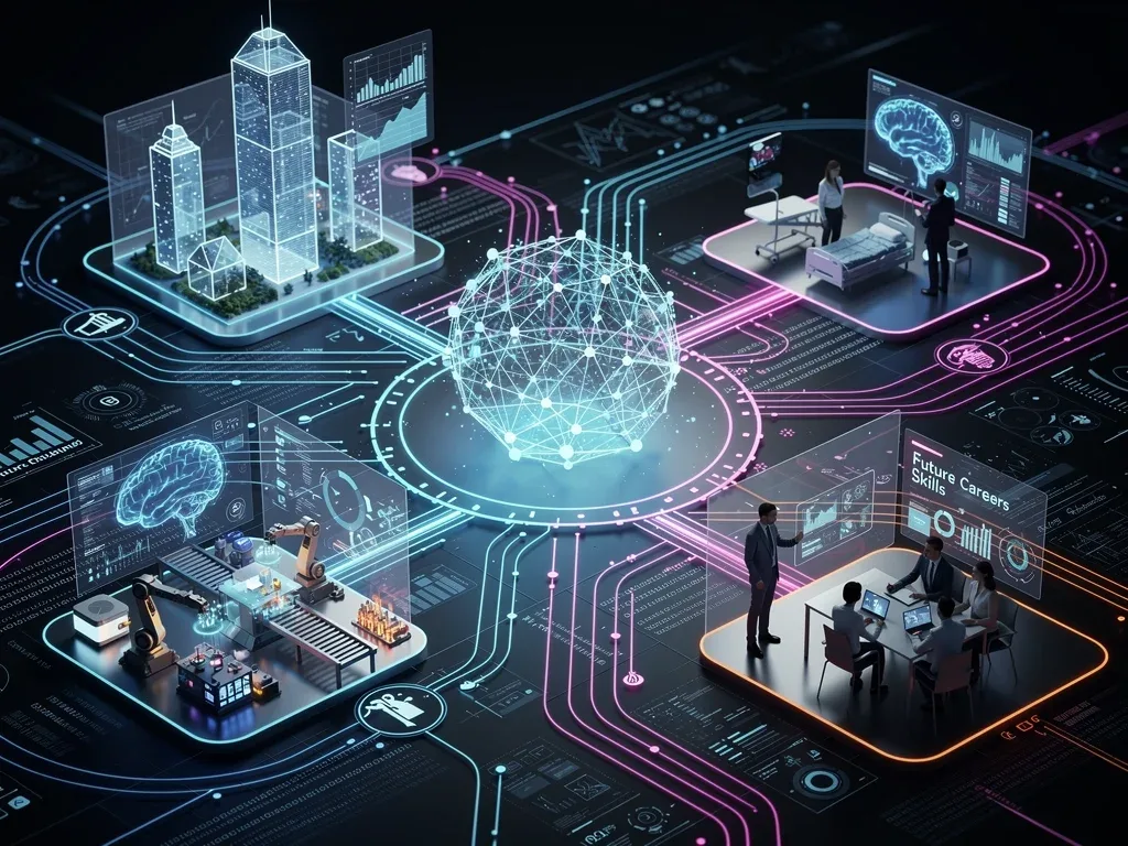 Interconnected AI technologies and their impact on careers