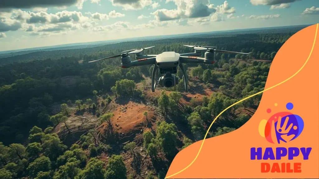 How drones are being used to monitor climate change effects