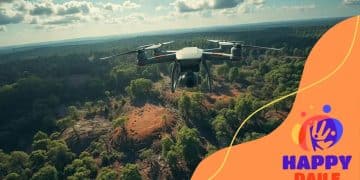 How drones are being used to monitor climate change effects