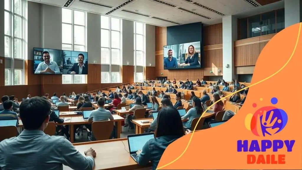 The rise of hybrid learning models in universities
