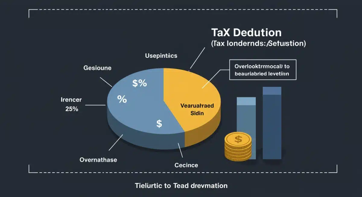 Infographic showing various tax deduction categories, highlighting an overlooked deduction.