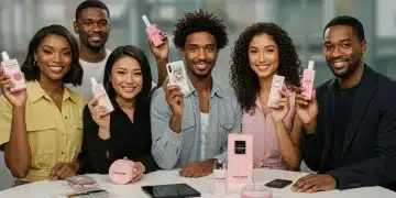 Brand ambassadors showcasing exclusive new products in 2026