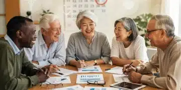Seniors reviewing financial documents about Medicare Part B premium changes for 2026.