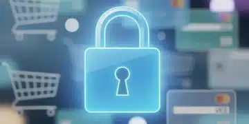 Urgent Action: Cybersecurity Threats to Online Shopping Platforms in 2026 Digital padlock protecting online shopping carts from cyber threats in 2026